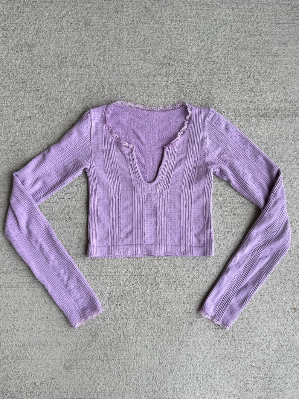 Urban Outfitters Long Sleeve Crop Top
